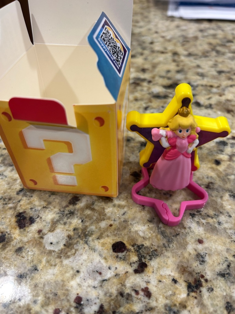 McDonald’s 2026 super Mario galaxy peach toy